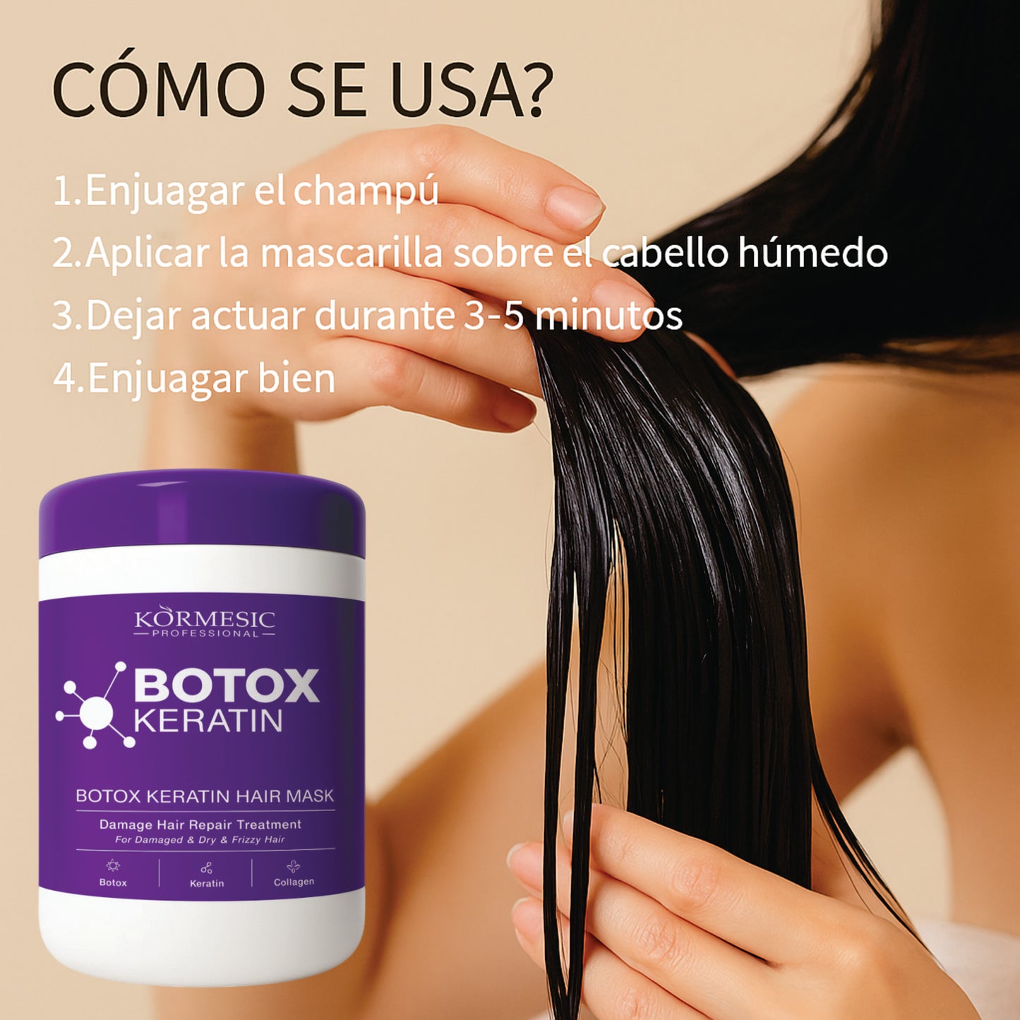 KORMESIC BOTOX KERATIN * 500 ml,ALISADO PERFECTO