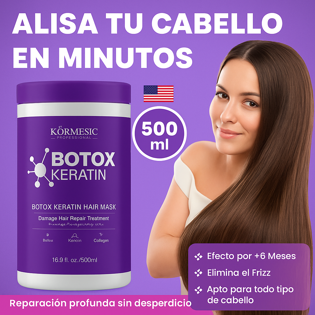 KORMESIC BOTOX KERATIN * 500 ml,ALISADO PERFECTO
