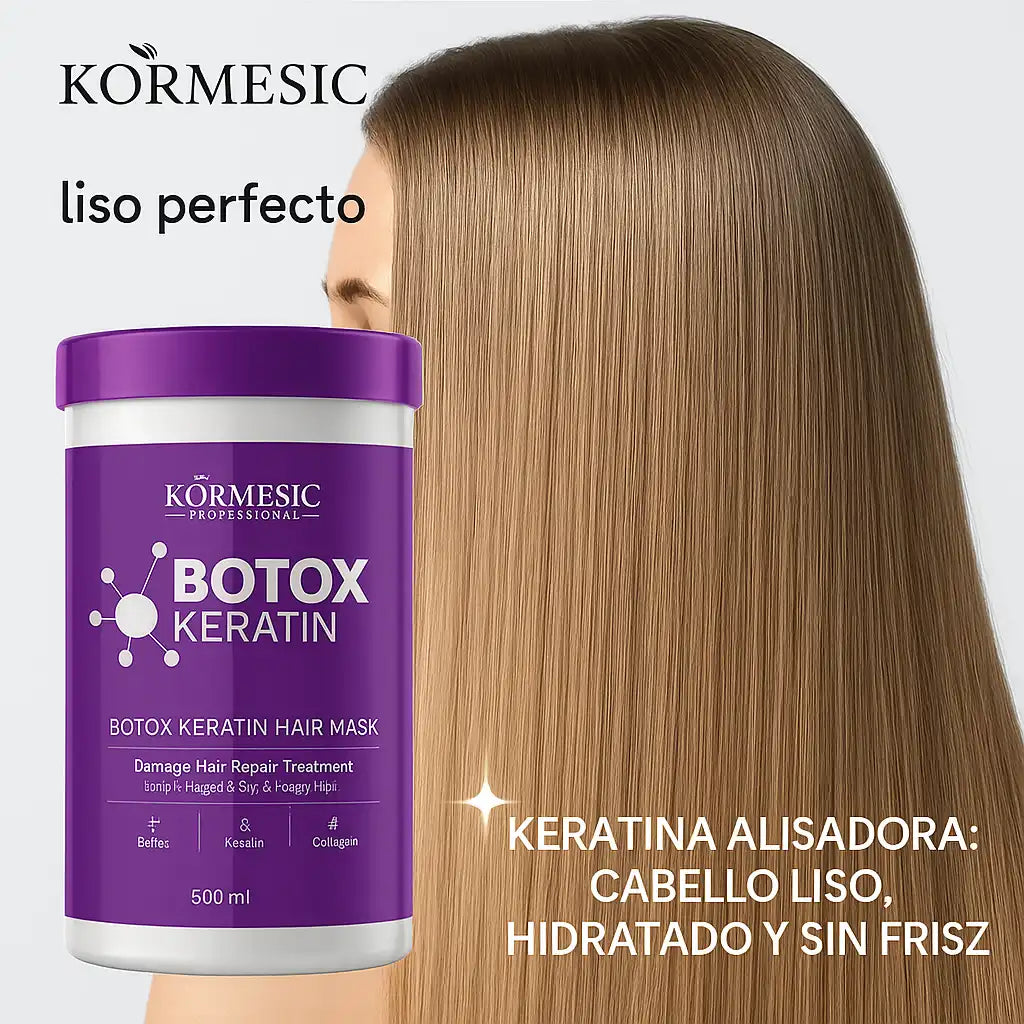 KORMESIC BOTOX KERATIN * 500 ml,ALISADO PERFECTO
