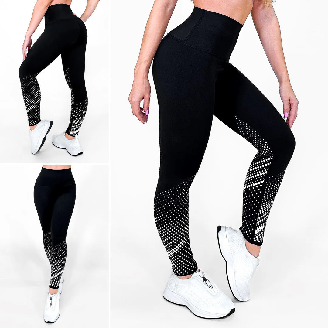 LEGGINS ANTICELULITIS NEGRO ROYAL, Moldeadores de cintura para control de abdomen